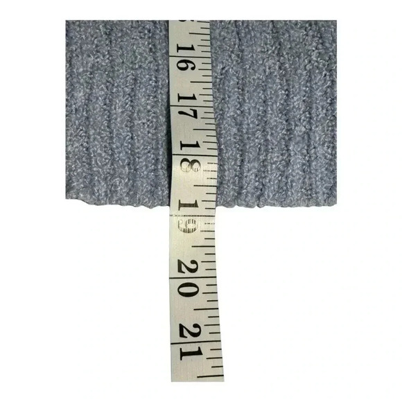 NEW Hippie Rose‎ Women's Blue Collared Cardigan Sweater Size Medium NWT - Picture 6 of 8